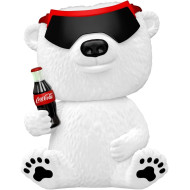 Фигура Funko Pop! Ad Icons: 90's Coca-Cola Polar Bear Flocked #158 Фигура Funko Pop! Ad Icons: 90's Coca-Cola Polar Bear Flocked #158