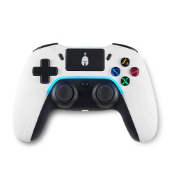 Wireless Gamepad Spartan Gear Aspis 4, for PC and PS4, White Wireless Gamepad Spartan Gear Aspis 4, for PC and PS4, White