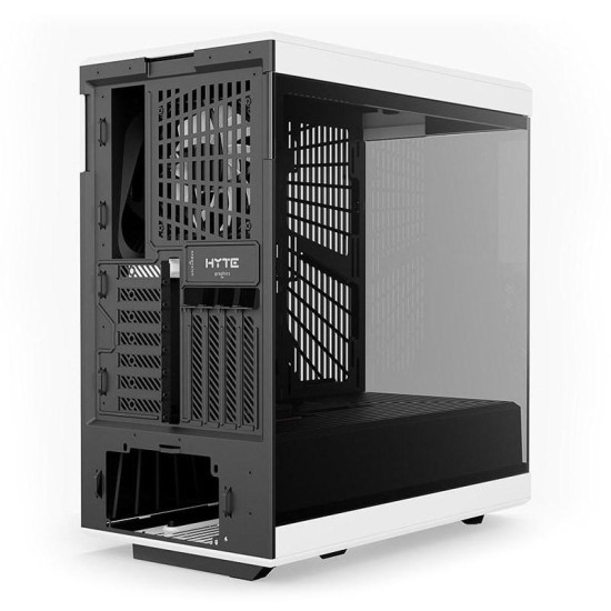 Кутия HYTE Y40 Tempered Glass, Mid-Tower, Бяло и Черно Кутия HYTE Y40 Tempered Glass, Mid-Tower, Бяло и Черно