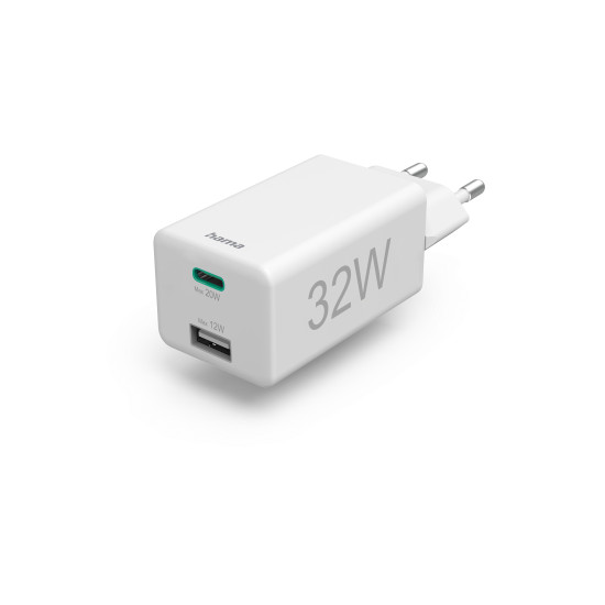 Fast mini charger, 32W, HAMA-201691 Fast mini charger, 32W, HAMA-201691