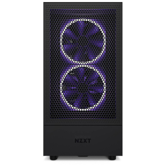 Кутия NZXT H5 Flow Matte Black, Mid-Tower Кутия NZXT H5 Flow Matte Black, Mid-Tower