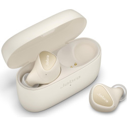 Bluetooth Headset Jabra Elite 4 Light beige