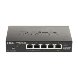 Switch D-Link DGS-1100-05PDV2 5 port 10/100/1000 Gigabit Smart Switch, PoE managed Switch D-Link DGS-1100-05PDV2 5 port 10/100/1000 Gigabit Smart Switch, PoE managed
