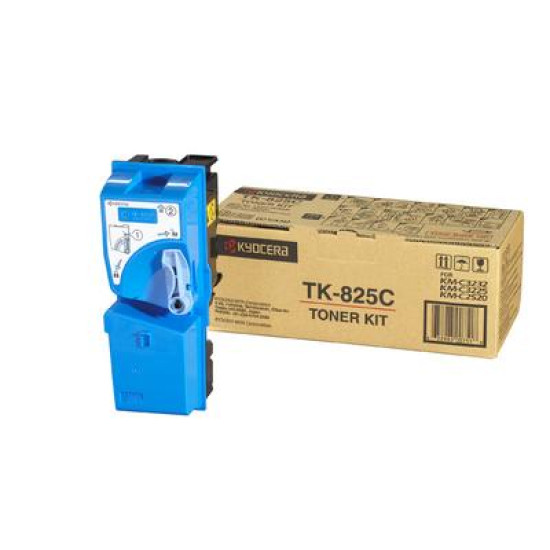 Тонер касета KYOCERA TK-825C, KM-C3225/ KM-C4535E/ KM-C3232/ KM-C3232E, Cyan Тонер касета KYOCERA TK-825C, KM-C3225/ KM-C4535E/ KM-C3232/ KM-C3232E, Cyan
