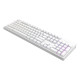 Геймърскa механична клавиатура Dark Project KD104A White - Gateron Mechanical Yellow, RGB, PBT Keycaps Геймърскa механична клавиатура Dark Project KD104A White - Gateron Mechanical Yellow, RGB, PBT Keycaps