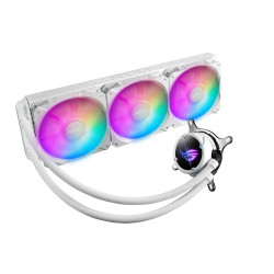 CPU AIO Liquid Cooler ASUS ROG Strix LC II 360 ARGB White Edition, Aura Sync