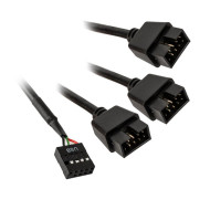 Lian Li PW-U2HB USB Конвертор 1 USB към 3 USB Lian Li PW-U2HB USB Конвертор 1 USB към 3 USB