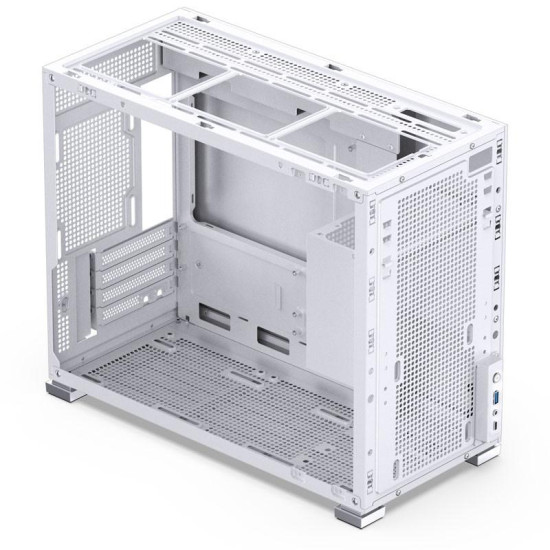 Кутия Jonsbo D31 Screen TG, mATX, Бял Кутия Jonsbo D31 Screen TG, mATX, Бял