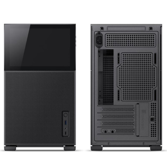 Case Jonsbo D31 Mesh Screen TG, mATX, Black