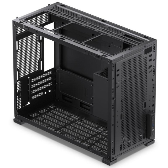 Case Jonsbo D31 Mesh Screen TG, mATX, Black