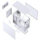 Кутия Jonsbo D41 Screen TG, mATX, Бял Кутия Jonsbo D41 Screen TG, mATX, Бял