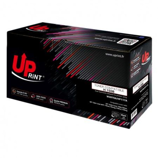 Toner Cartridge UPRINT HP W2070A, HP 117A, HP Color 150a/150nw/ MFP 178nw/179fnw, 1000k, Black Toner Cartridge UPRINT HP W2070A, HP 117A, HP Color 150a/150nw/ MFP 178nw/179fnw, 1000k, Black