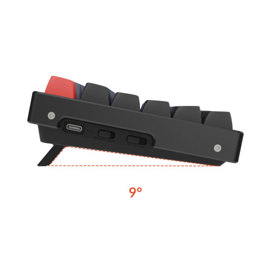 Mechanical Keyboard Keychron K8 Pro TKL Gateron G Pro(Hot Swappable) Red Switch RGB Backlight Plastic Frame Mechanical Keyboard Keychron K8 Pro TKL Gateron G Pro(Hot Swappable) Red Switch RGB Backlight Plastic Frame