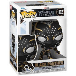 Funko Pop! Marvel: Black Panther - Wakanda Forever, Black Panther #1102 Funko Pop! Marvel: Black Panther - Wakanda Forever, Black Panther #1102