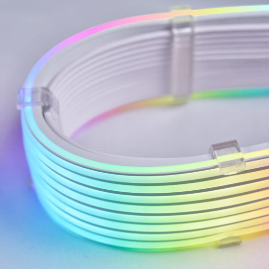 Удължителен RGB кабел Lian-Li Strimer Plus V2, 16-Pin - 12VHPWR за RTX 40-та серия, 108 LED