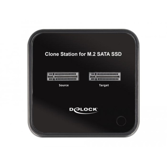 Delock M.2 Docking Station for 2 x M.2 SATA SSD with Clone function Delock M.2 Docking Station for 2 x M.2 SATA SSD with Clone function