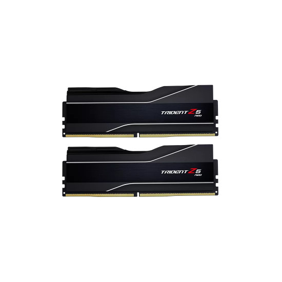 Памет G.SKILL Trident Z5 Neo Black 32GB(2x16GB) DDR5 6000MHz F5-6000J3038F16GX2-TZ5N Памет G.SKILL Trident Z5 Neo Black 32GB(2x16GB) DDR5 6000MHz F5-6000J3038F16GX2-TZ5N