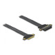 Delock Riser Card PCI Express x4 to x4 with flexible cable 30 cm Delock Riser Card PCI Express x4 to x4 with flexible cable 30 cm