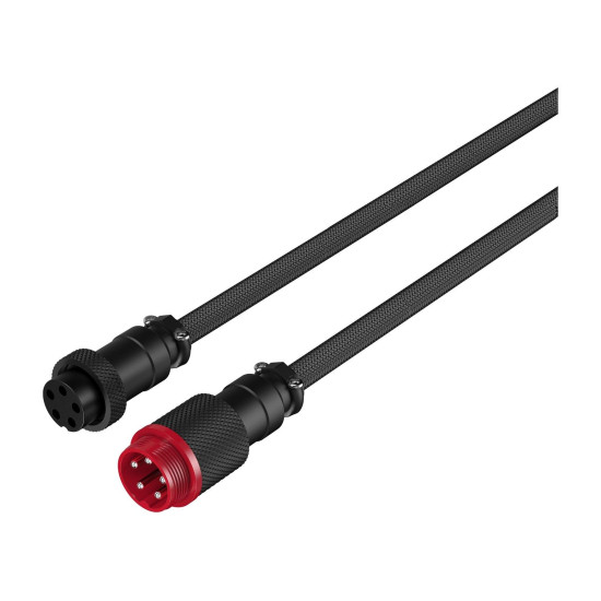 HyperX USB-C Coiled Cable Gray-Black HyperX USB-C Coiled Cable Gray-Black