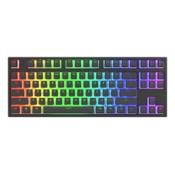 Mechanical Keyboard Dark Project KD87A Black TKL - Gateron Optical Red 2.0 Switch, RGB Mechanical Keyboard Dark Project KD87A Black TKL - Gateron Optical Red 2.0 Switch, RGB