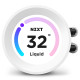 AIO Liquid Cooler NZXT Kraken Elite 360 RGB White, LCD Display