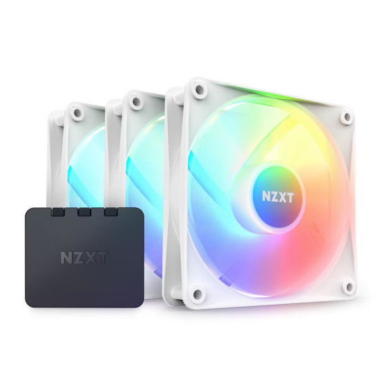Комплект вентилатори NZXT F120 RGB Core, 3 x 120mm, RGB Контролер Комплект вентилатори NZXT F120 RGB Core, 3 x 120mm, RGB Контролер