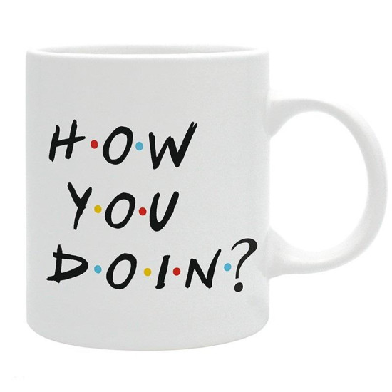 MUG ABYSTYLE FRIENDS, How You Doin, 320 ml MUG ABYSTYLE FRIENDS, How You Doin, 320 ml