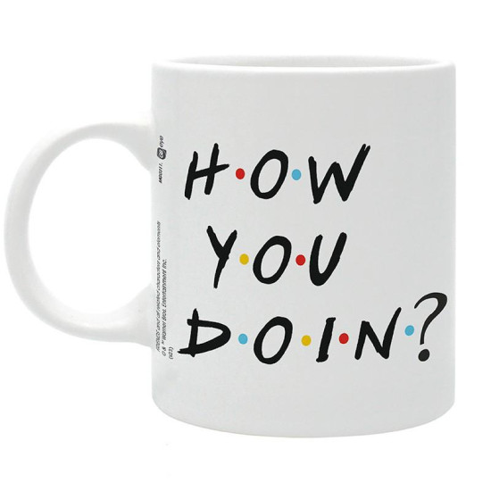 MUG ABYSTYLE FRIENDS, How You Doin, 320 ml MUG ABYSTYLE FRIENDS, How You Doin, 320 ml