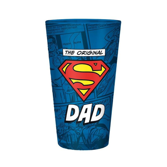 DC COMICS - Large Glass - 400ml - THE ORIGINAL DC COMICS - Large Glass - 400ml - THE ORIGINAL