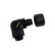 Фитинг Alphacool Eiszapfen, Удължител, 90°, 13/10mm, G1/4, Черен мат Фитинг Alphacool Eiszapfen, Удължител, 90°, 13/10mm, G1/4, Черен мат