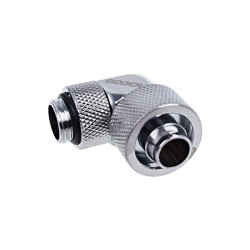 Alphacool Eiszapfen 16/10mm compression fitting 90° rotatable G1/4 - chrome Alphacool Eiszapfen 16/10mm compression fitting 90° rotatable G1/4 - chrome
