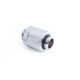 D-Plug Alphacool ES, 20mm, G1/4 AG auf G1/4 AG, Сребрист