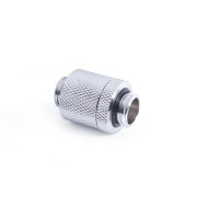 D-Plug Alphacool ES, 20mm, G1/4 AG auf G1/4 AG, Сребрист