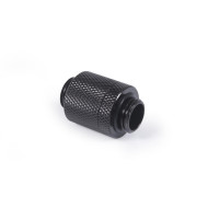 D-Plug Alphacool ES, 20mm, G1/4 AG auf G1/4 AG, Черен мат D-Plug Alphacool ES, 20mm, G1/4 AG auf G1/4 AG, Черен мат