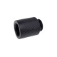Alphacool Eiszapfen extension 20 mm G1/4 outer thread to G1/4 inner thread - deep black
