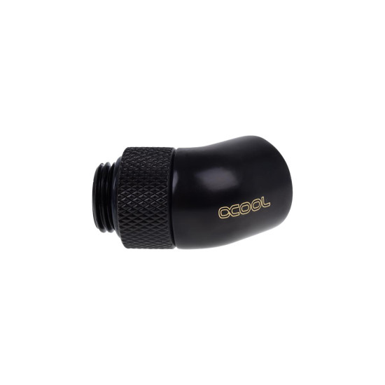 Ъглов адаптер Alphacool Eiszapfen, 45°, G1/4 външна към G1/4 вътрешна резба, Черен мат Ъглов адаптер Alphacool Eiszapfen, 45°, G1/4 външна към G1/4 вътрешна резба, Черен мат