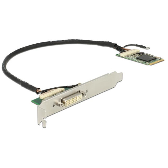 Адаптер Delock, PCIe към DVI-I Адаптер Delock, PCIe към DVI-I