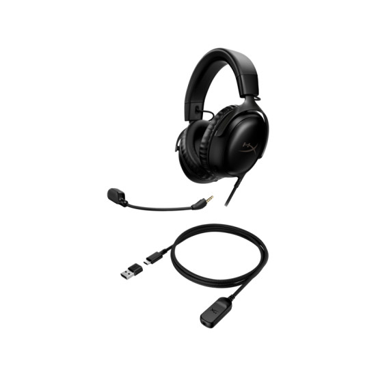 Gaming Earphone HyperX Cloud III Microphone, Black Gaming Earphone HyperX Cloud III Microphone, Black