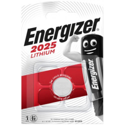 Бутонна батерия литиева ENERGIZER CR2025, 3V, 1 бр. в блистер Бутонна батерия литиева ENERGIZER CR2025, 3V, 1 бр. в блистер