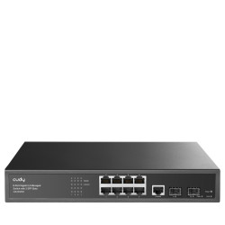 Switch 8 port Cudy GS2008S2, L2, 8 x Gigabit Ethernet ports, 2 x SFP, 128MB RAM Switch 8 port Cudy GS2008S2, L2, 8 x Gigabit Ethernet ports, 2 x SFP, 128MB RAM