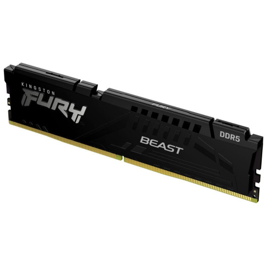 Памет Kingston FURY Beast Black 16GB DDR5 5200MHz Памет Kingston FURY Beast Black 16GB DDR5 5200MHz