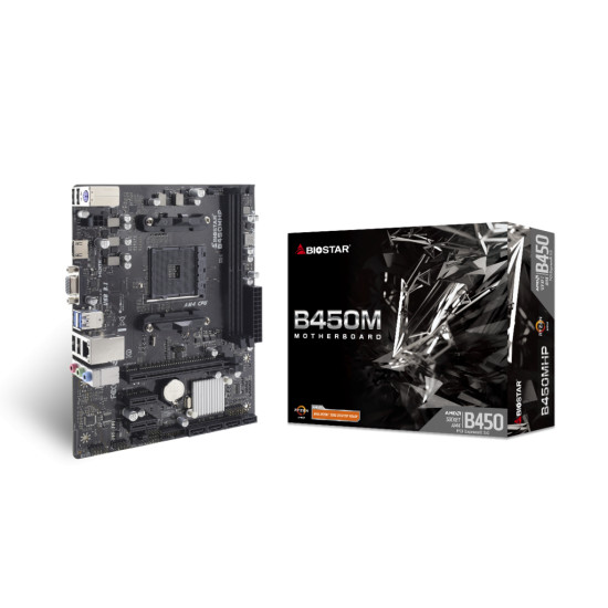 Дънна платка BIOSTAR B450MHP, Socket AM4