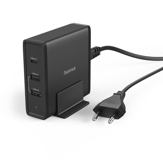 Универсална зарядна станция, 3 порта, USB-C / USB-A (PD), 5-20V/65W, 200017 Универсална зарядна станция, 3 порта, USB-C / USB-A (PD), 5-20V/65W, 200017