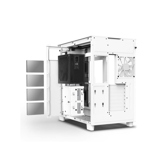 Case NZXT H9 Flow Matte White Case NZXT H9 Flow Matte White