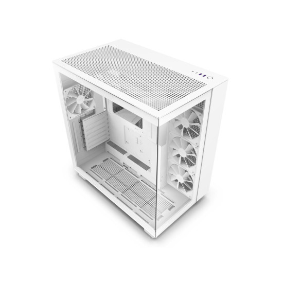 Case NZXT H9 Flow Matte White Case NZXT H9 Flow Matte White