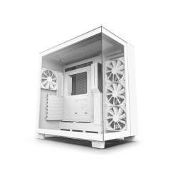 Кутия NZXT H9 Flow Matte White