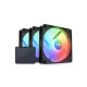 Комплект вентилатори NZXT F120 RGB Core, 3 x 120mm + RGB Контролер Комплект вентилатори NZXT F120 RGB Core, 3 x 120mm + RGB Контролер