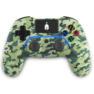 Безжичен геймпад Spartan Gear Aspis 4, за PC и PS4, Green Camo Безжичен геймпад Spartan Gear Aspis 4, за PC и PS4, Green Camo