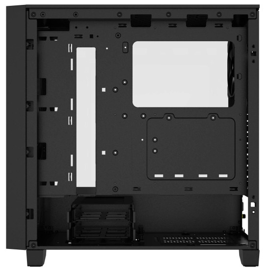Case Corsair 3000D Airflow Mid Tower, Tempered Glass, Black Case Corsair 3000D Airflow Mid Tower, Tempered Glass, Black