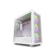 Кутия NZXT H7 Flow RGB Matte White Mid-Tower Кутия NZXT H7 Flow RGB Matte White Mid-Tower